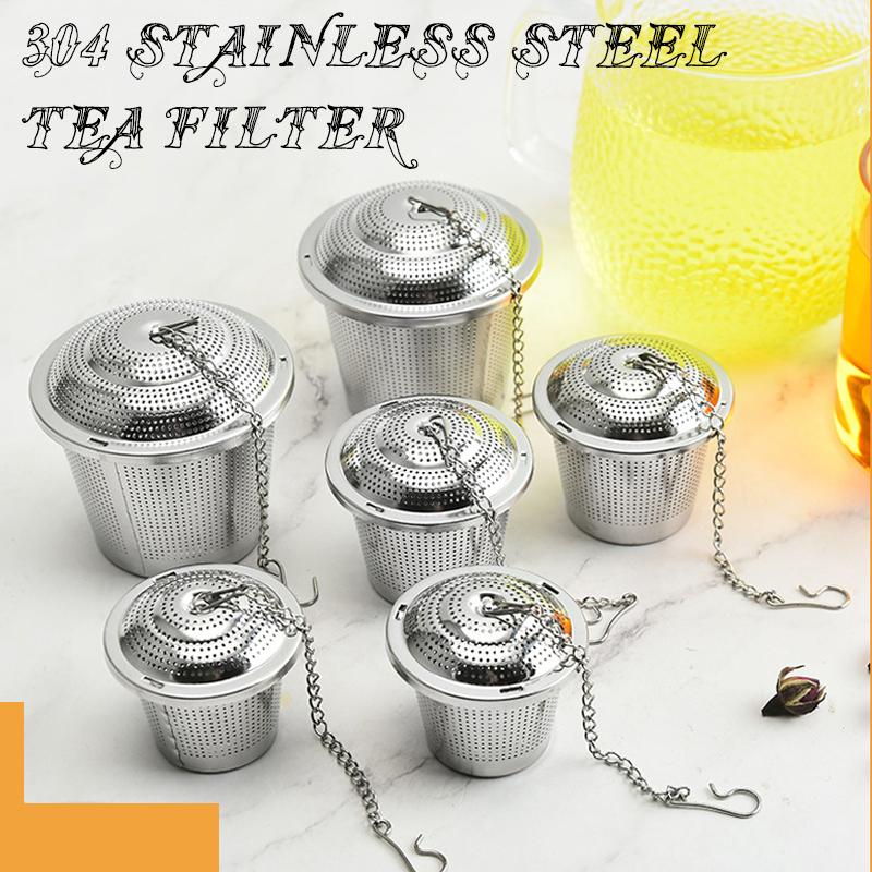 Loose Leaf Tea Infuser - 304Stainless Steel Tea Filter Fine Mesh