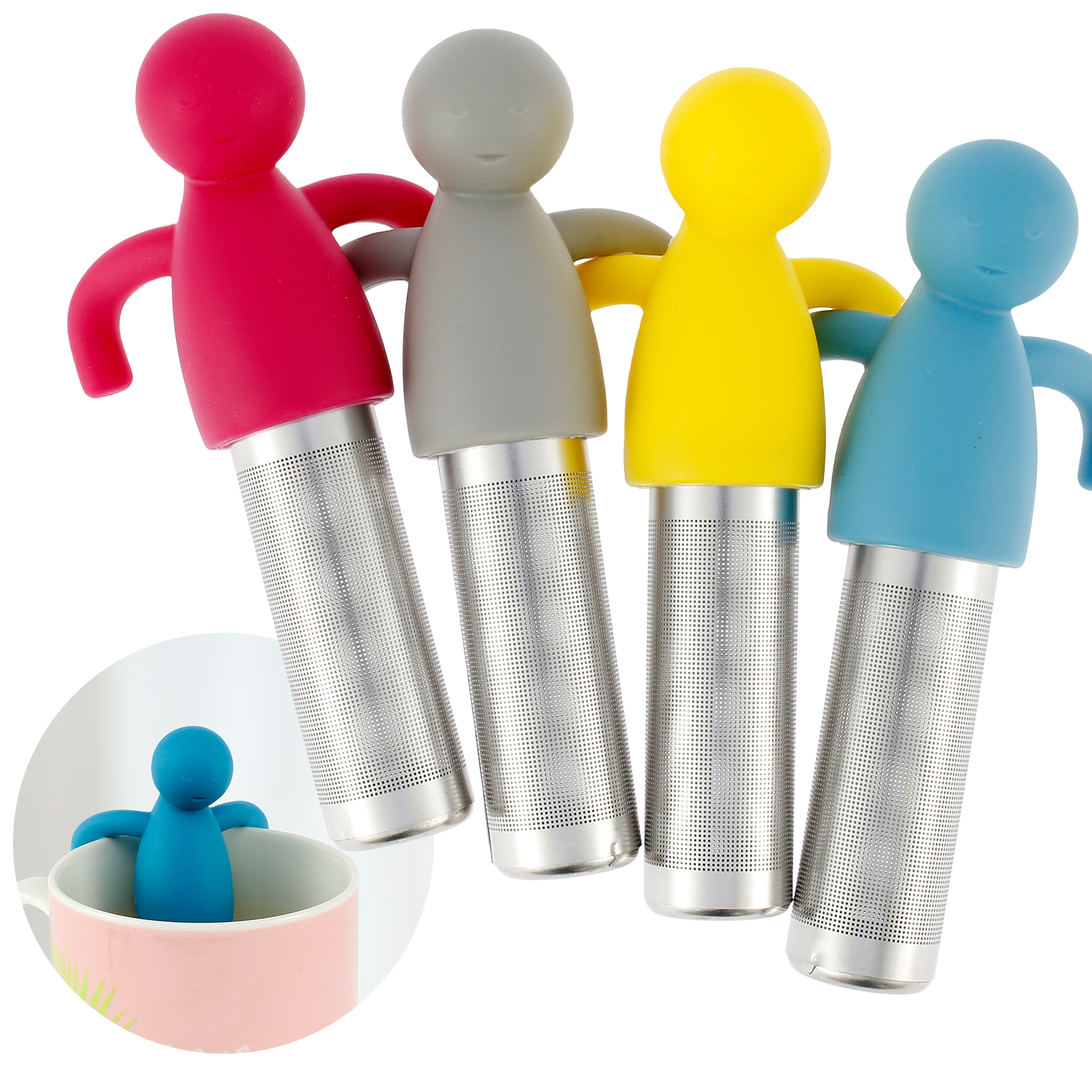 Loose Leaf Tea Infuser - 4Pcs Tea Infuser for Loose Tea