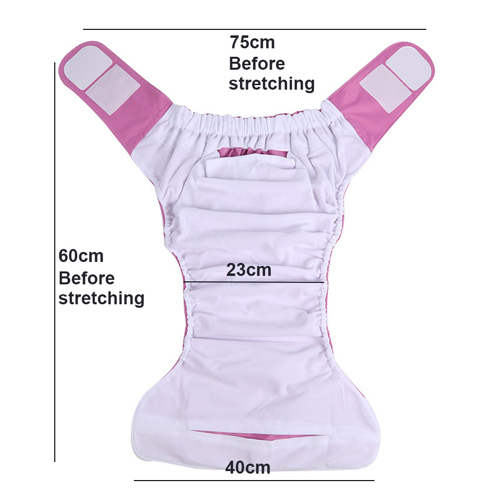 Reusable Adult Diapers, Large  - Cloth Diaper Insert ulasan dan harga