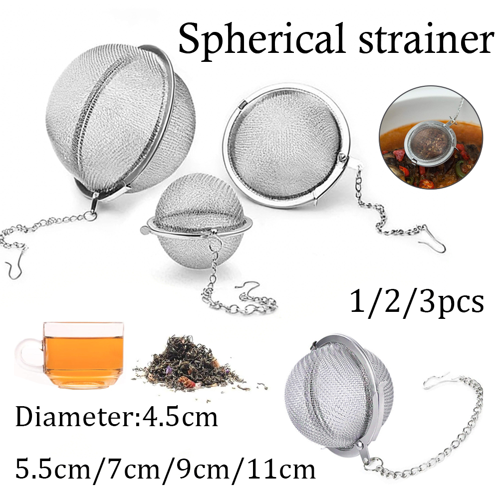 1-5pcs Tea Infuser Stainlesss  - Loose Leaf Tea Infuser ulasan dan harga