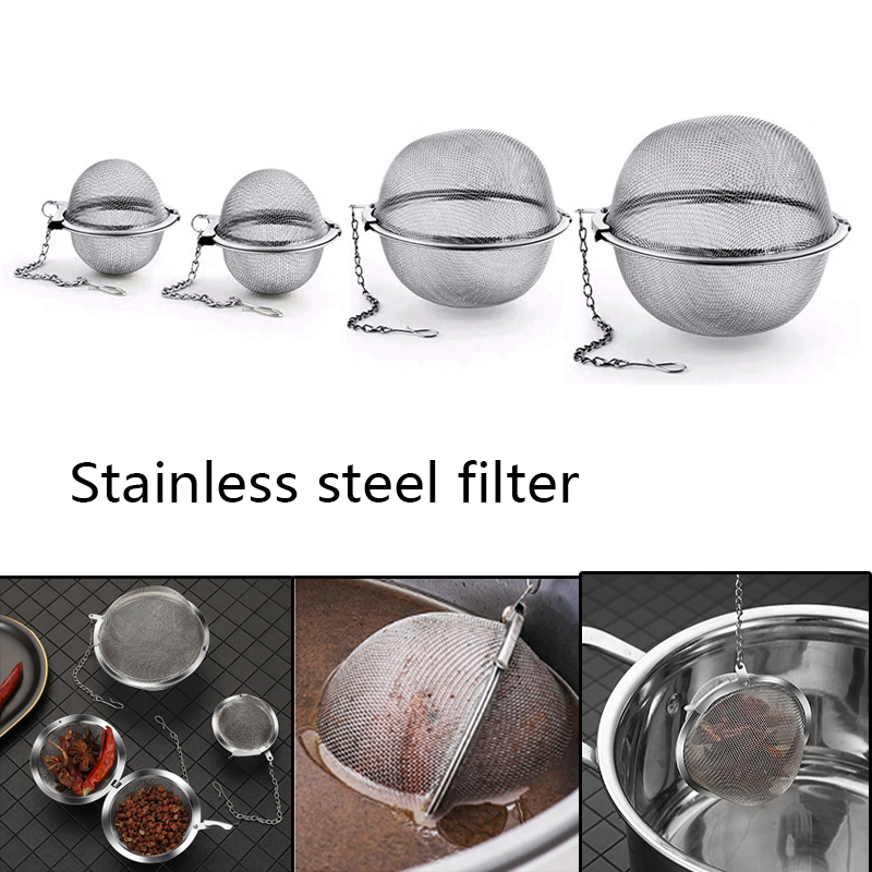 1-5pcs Tea Infuser Stainlesss  - Loose Leaf Tea Infuser ulasan dan harga