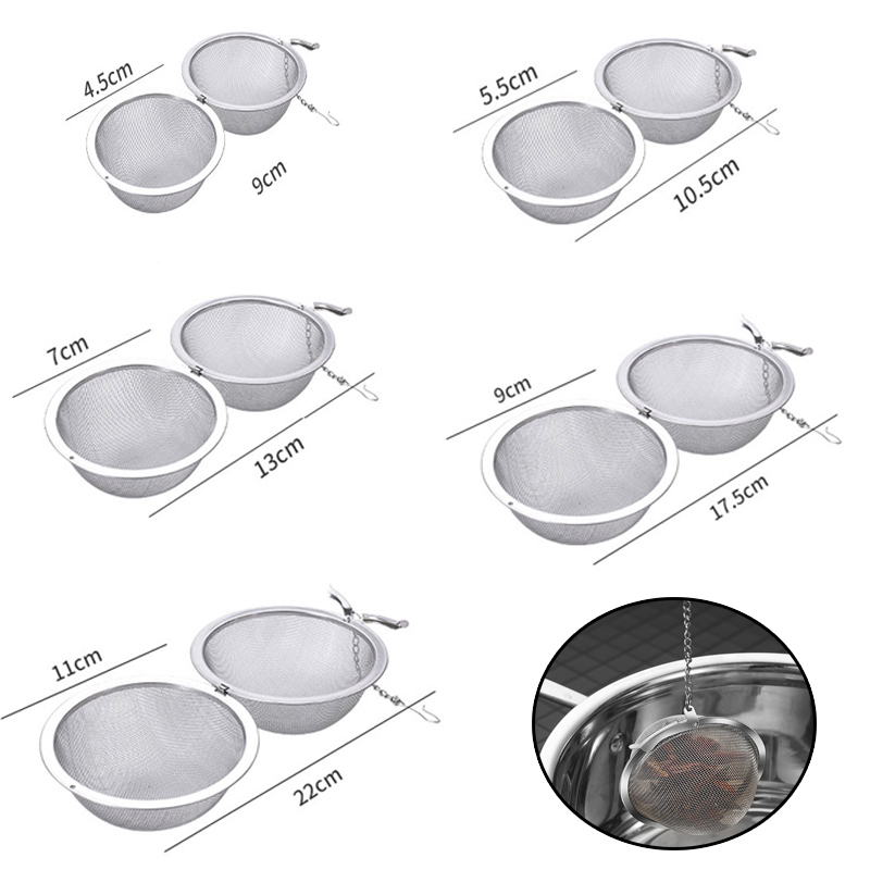 1-5pcs Tea Infuser Stainlesss  - Loose Leaf Tea Infuser ulasan dan harga