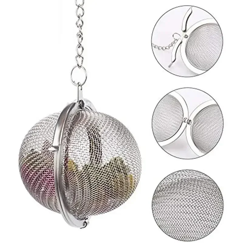 1 Pc Stainless Steel Tea Ball, - Loose Leaf Tea Infuser ulasan dan harga
