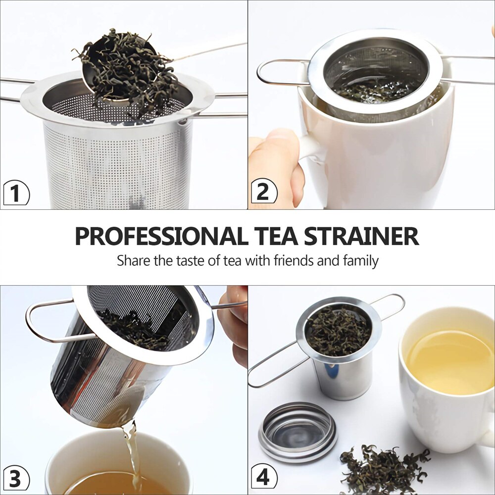 Stainless Steel Tea Infuser Me - Loose Leaf Tea Infuser ulasan dan harga
