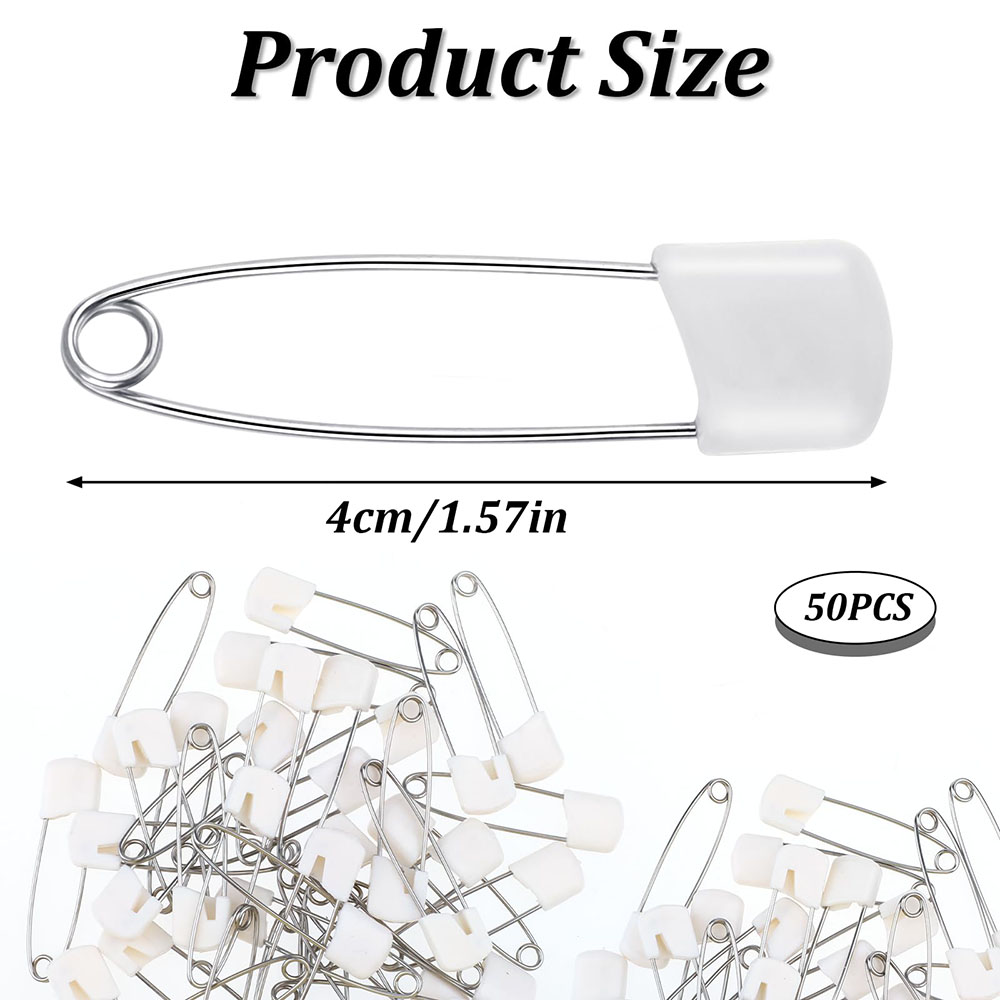 50pcs White Stainless Steel Sa - Cloth Diaper Insert ulasan dan harga