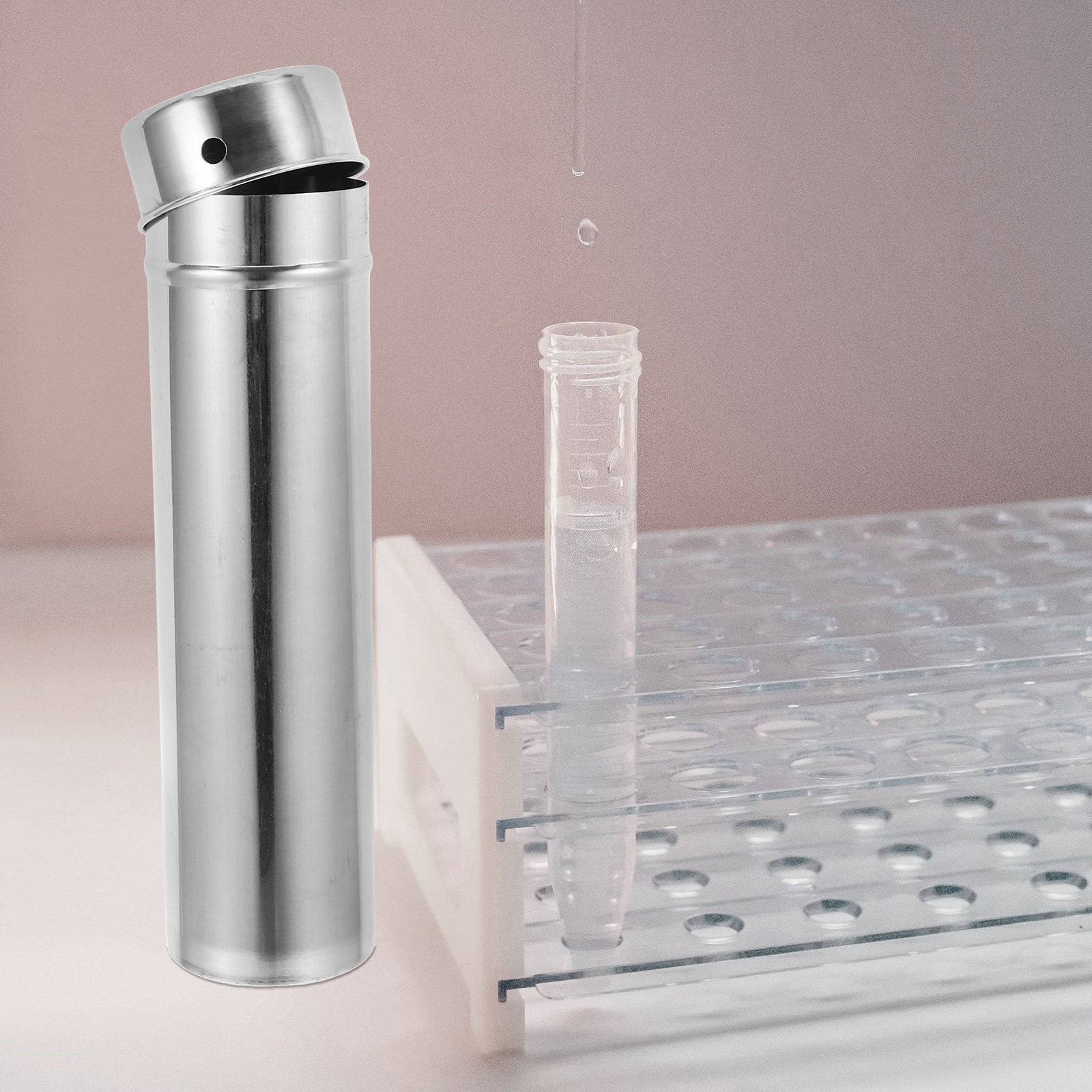 Stainless Steel Pipette Holder - Stainless Steel Straw ulasan dan harga
