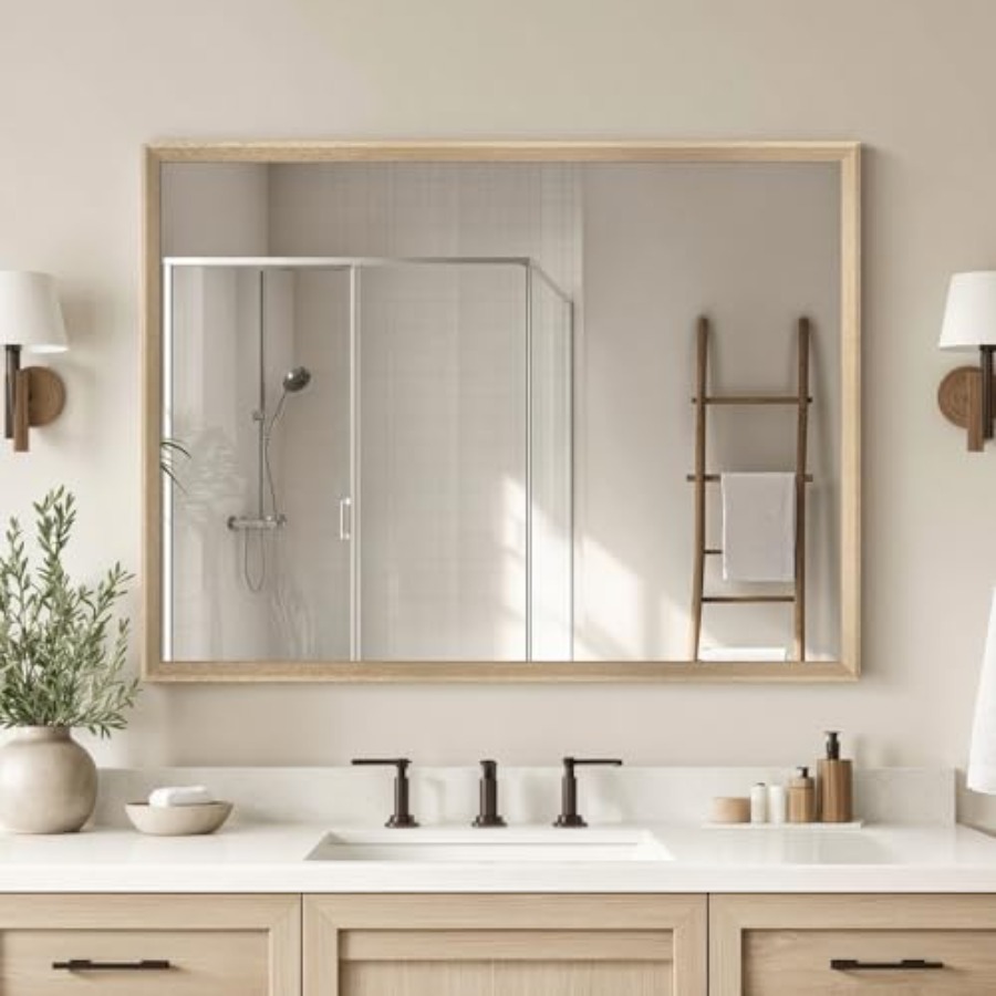 Bathroom Living Room Oak Wood  - Sustainable Living Is ulasan dan harga
