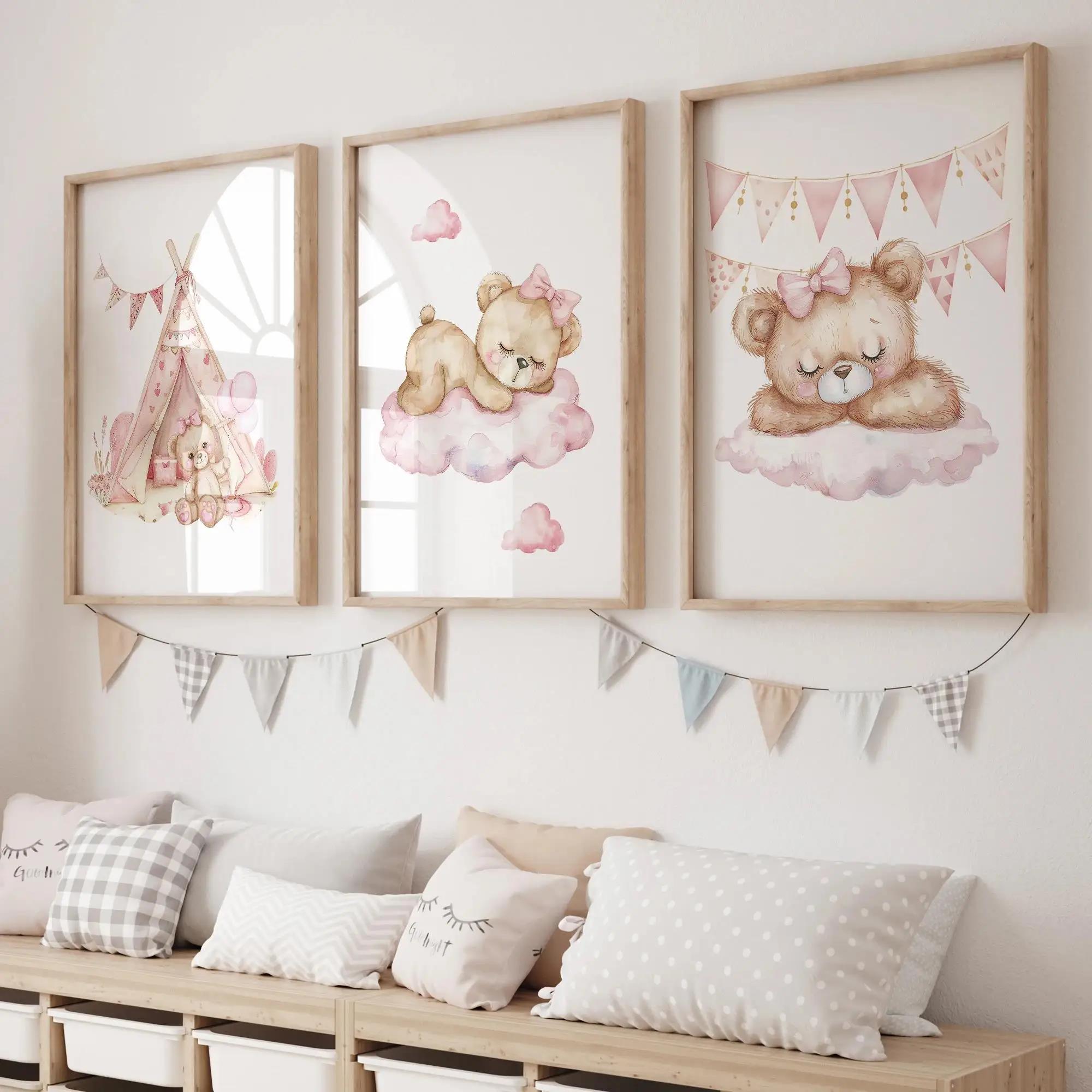 Pink Dream Bear Carousel Tent  - Sustainable Living Products ulasan dan harga