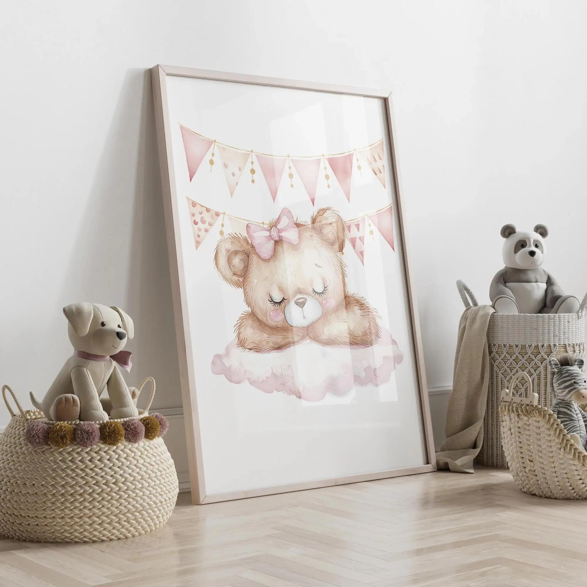 Pink Dream Bear Carousel Tent  - Sustainable Living Products ulasan dan harga