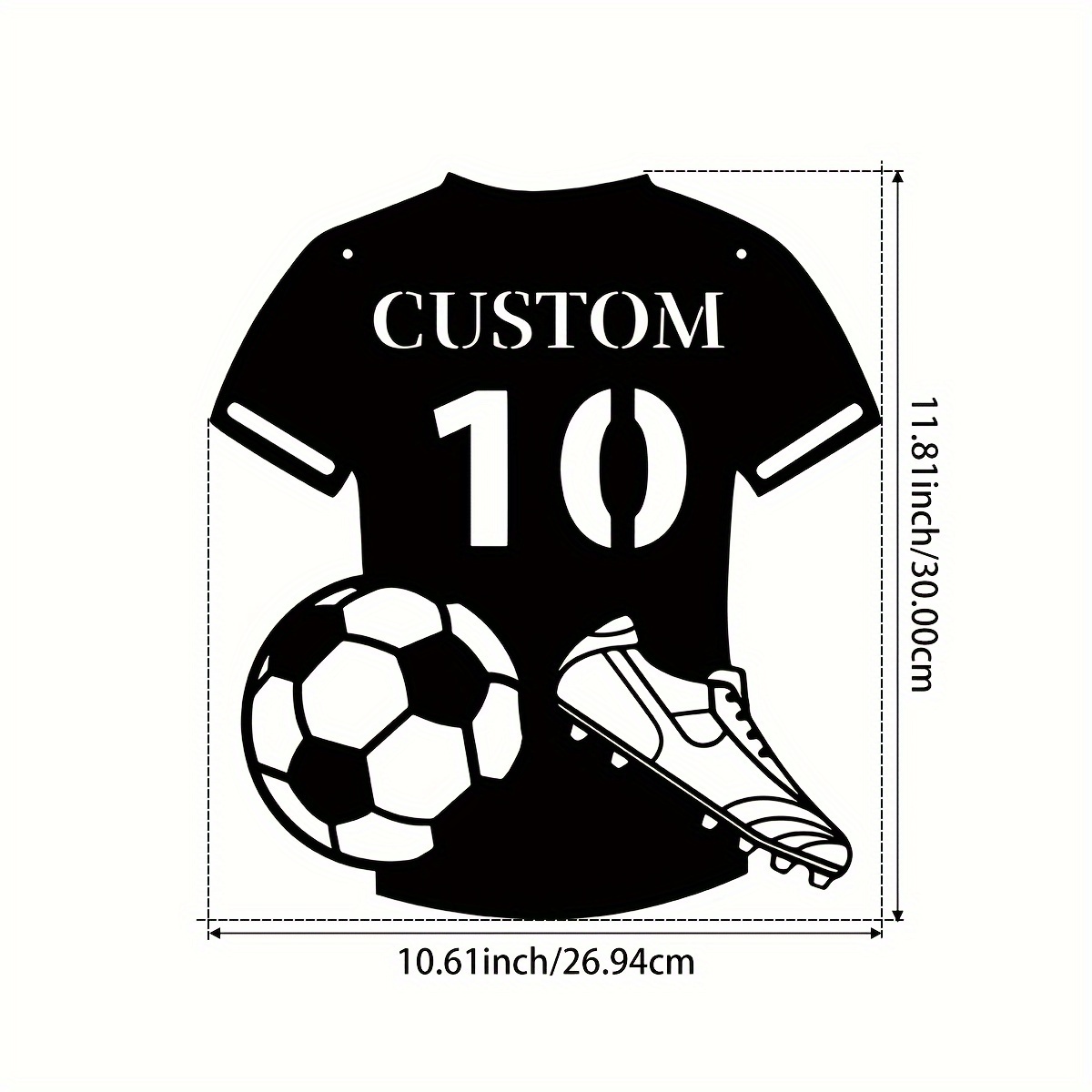 Custom Metal Soccer Jersey Sig - Sustainable Living Products ulasan dan harga