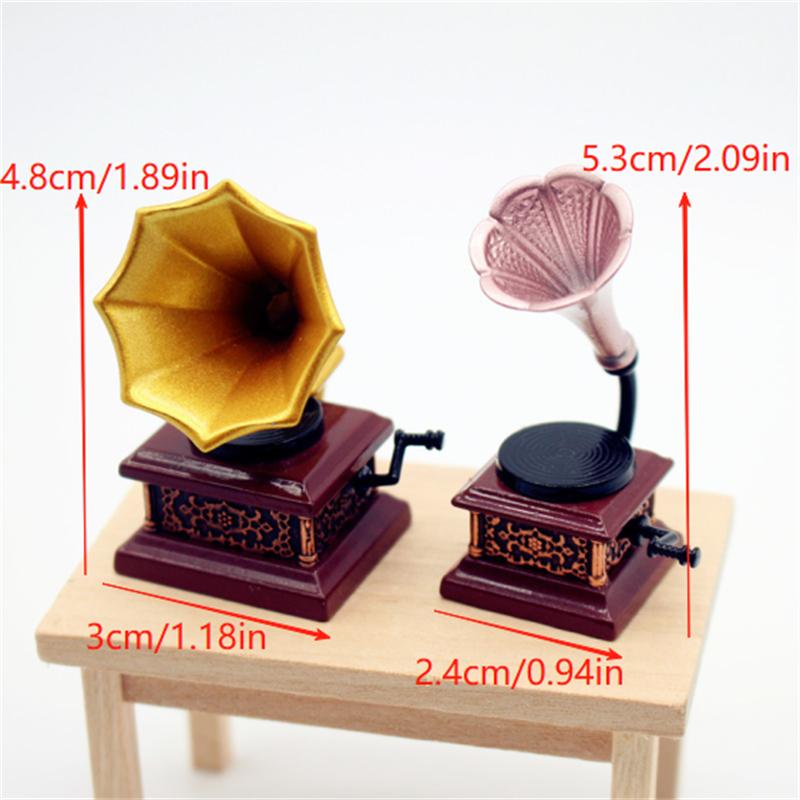 Dollhouse Vintage Phonograph M - Sustainable Living Products ulasan dan harga