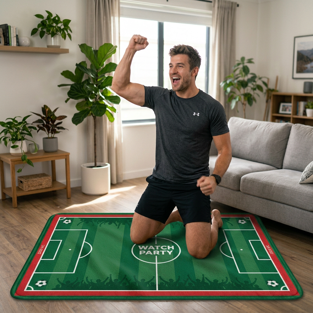 Football Field Pattern floor m - Sustainable Living Products ulasan dan harga