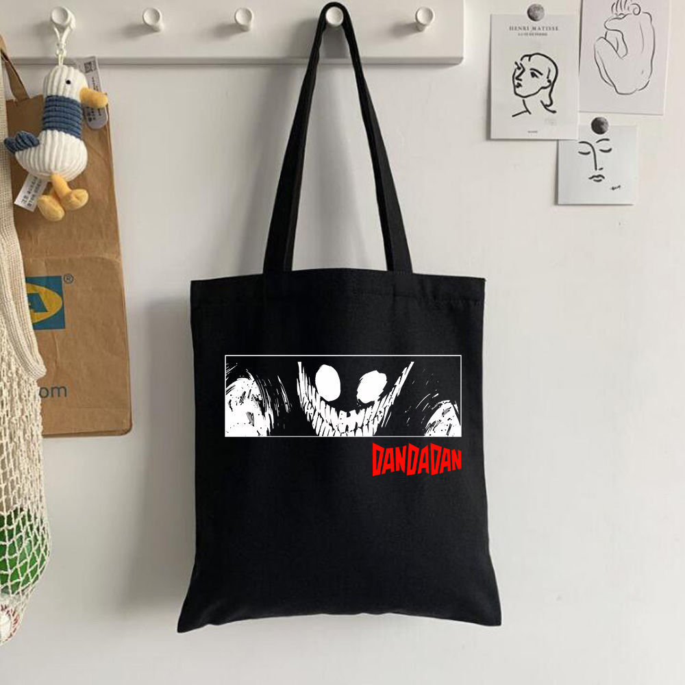 Dandadan Okarun Canvas Tote Ba - Sustainable Living Is ulasan dan harga