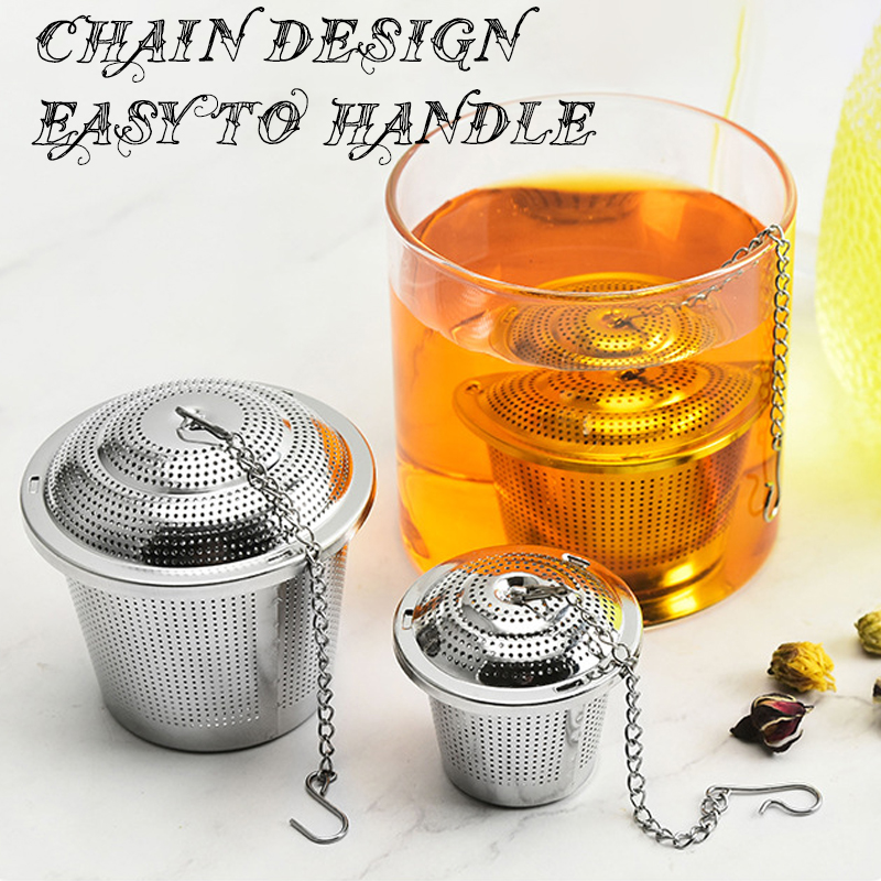 304Stainless Steel Tea Filter  - Loose Leaf Tea Infuser ulasan dan harga