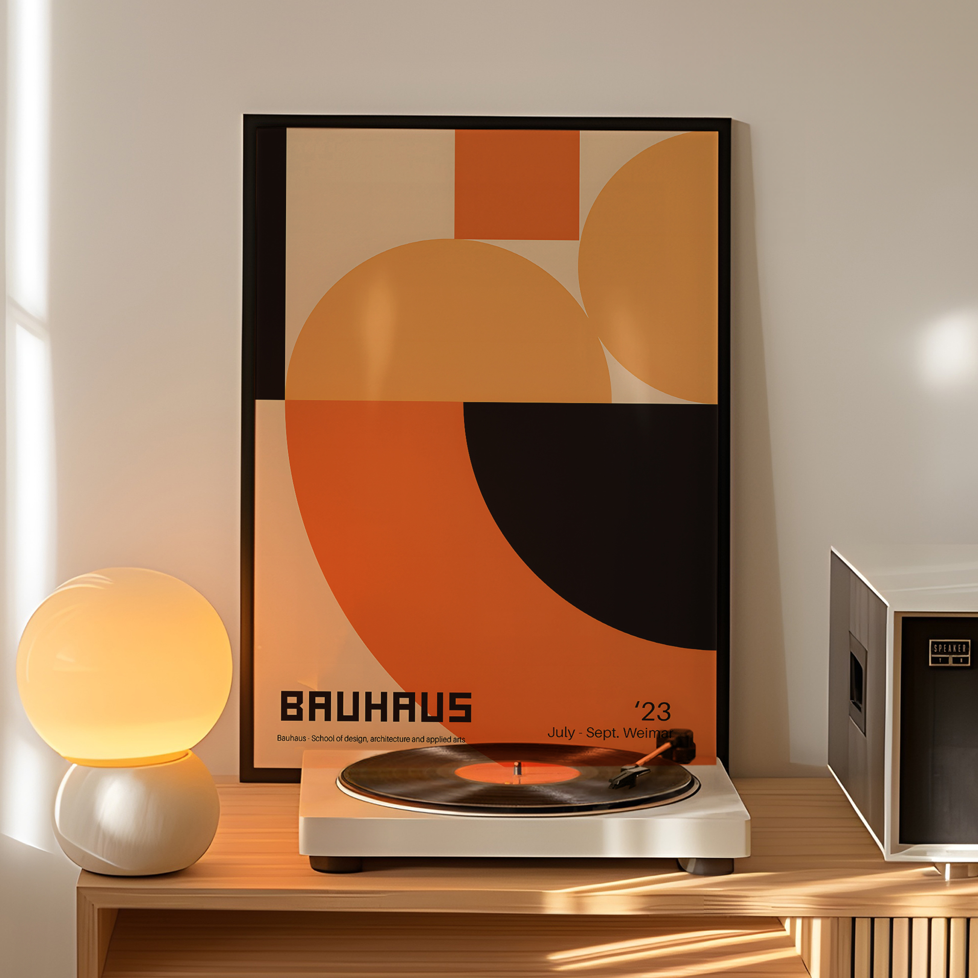 Modern Geometry Bauhaus School - Sustainable Living Products ulasan dan harga
