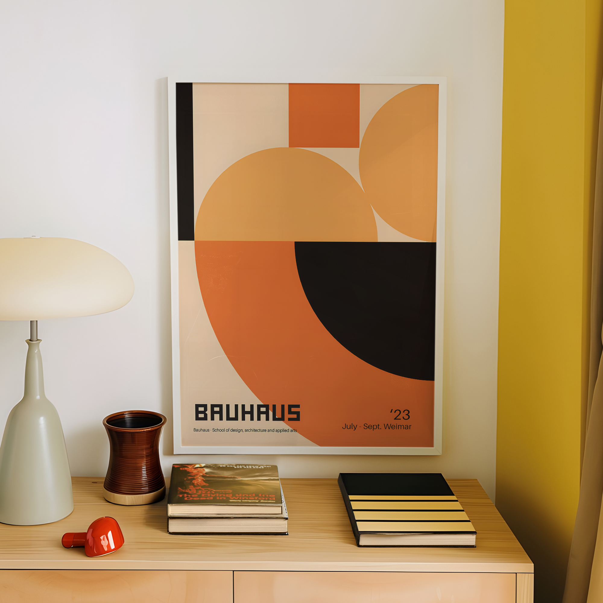 Modern Geometry Bauhaus School - Sustainable Living Products ulasan dan harga
