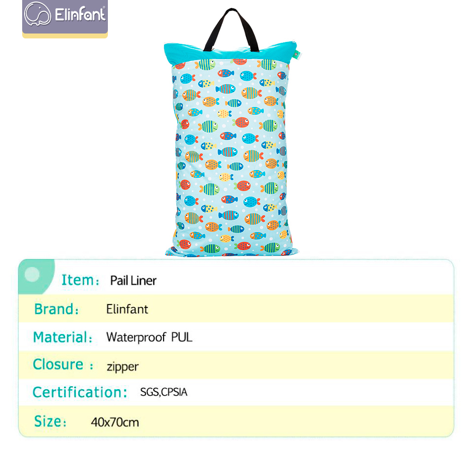 Elinfant 40*70cm Large Hanging - Cloth Diaper Insert ulasan dan harga