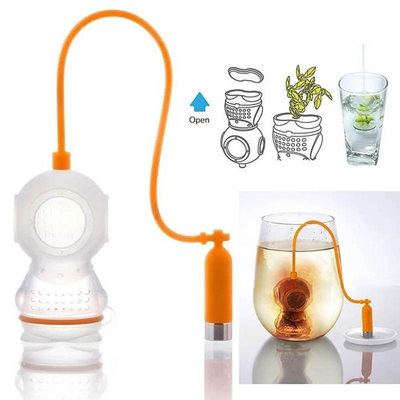 Food Grade Silicone Leak Subma - Loose Leaf Tea Infuser ulasan dan harga