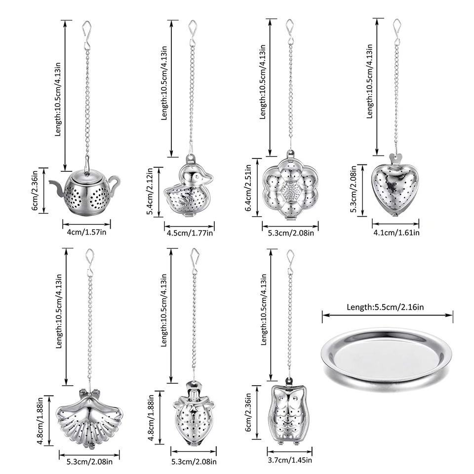 Tea Strainer Stainless Steel T - Loose Leaf Tea Infuser ulasan dan harga