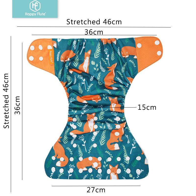 HappyFlute 8 diapers+8 Inserts - Cloth Diaper Insert ulasan dan harga