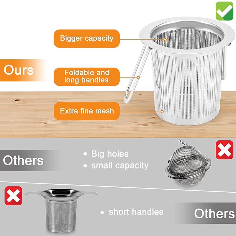 LMETJMA Tea Infuser Stainless  - Loose Leaf Tea Infuser ulasan dan harga