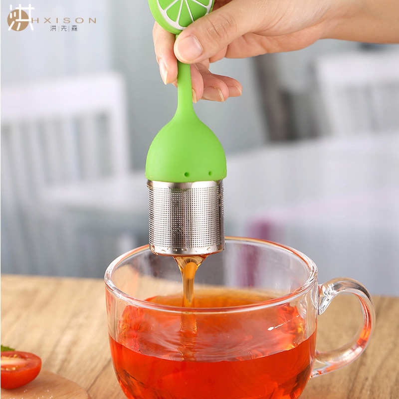 Silicone Handle Tea Infuser St - Loose Leaf Tea Infuser ulasan dan harga