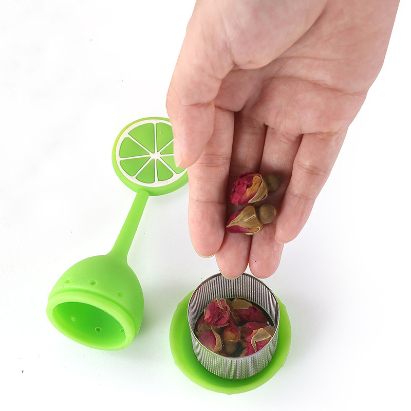 Silicone Handle Tea Infuser St - Loose Leaf Tea Infuser ulasan dan harga