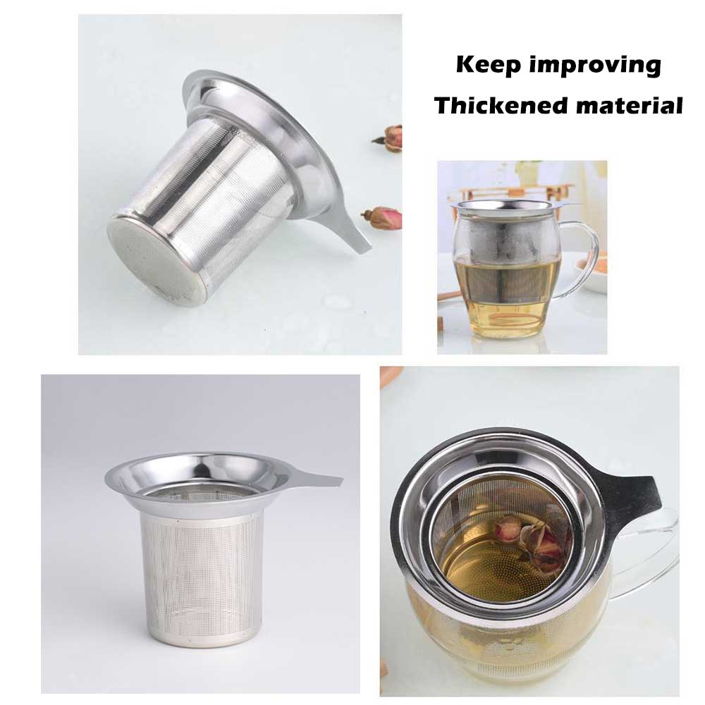 Single Handle Tea Infuser Stai - Loose Leaf Tea Infuser ulasan dan harga